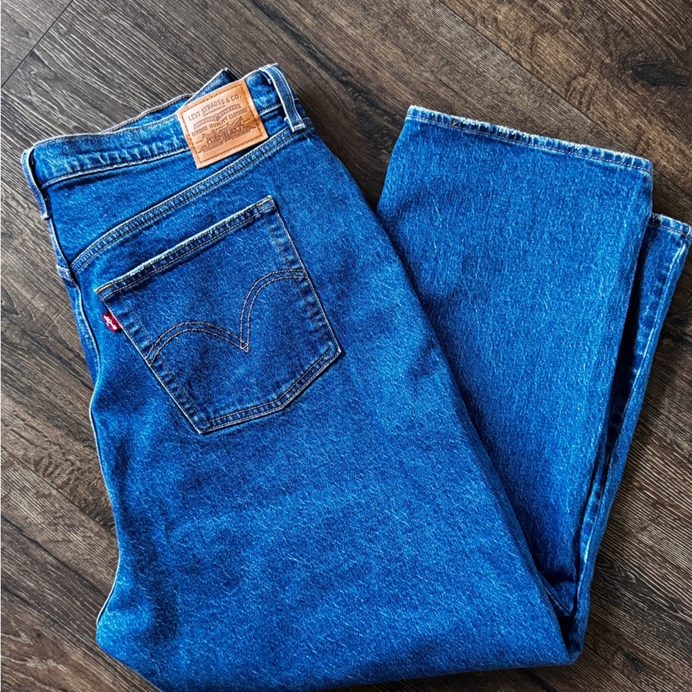 Levi's Ribcage Ankle Straight plus size